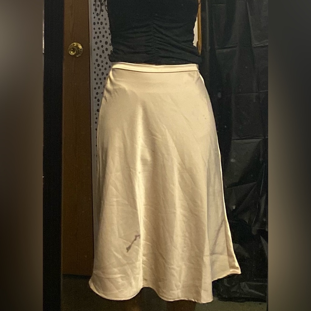 Beige skirt